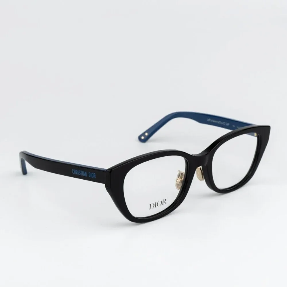 NEW Dior LAPARISIENNEDIORO S4F 1000  Black Blue Women Eyeglasses